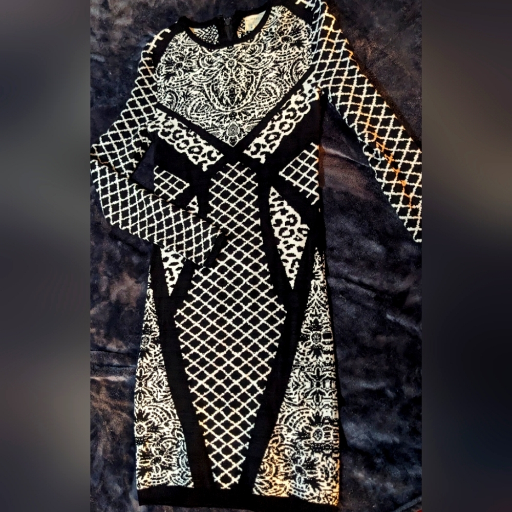 Artelier Nicole Miller sweater dress, Petite Small